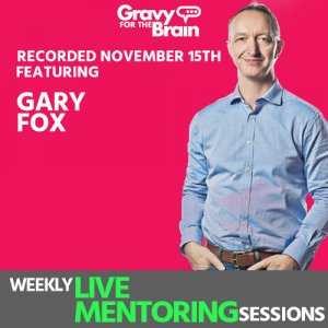 GFTB Live Mentoring – 15th November 2018